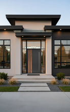 Load image into Gallery viewer, Aluminum/ Wood Hinged Door