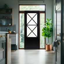 Load image into Gallery viewer, Artemis Single Iron Door with Regency Style and Glass, Perfect for Residential and Commercial Use