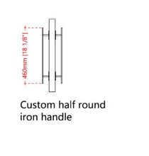 Load image into Gallery viewer, Castor Double Iron Doors