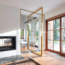 Load image into Gallery viewer, AZI Interior Porta Pivot Door Gold