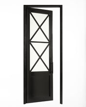 Load image into Gallery viewer, Artemis Single Iron Door with Regency Style and Glass, Perfect for Residential and Commercial Use