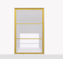 Load image into Gallery viewer, 3 Panel Aluminum Porta Pivot Interior Door