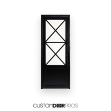 Load image into Gallery viewer, Artemis Single Iron Door with Regency Style and Glass, Perfect for Residential and Commercial Use