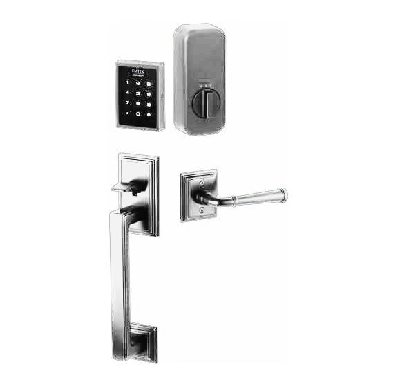 Hamden Electronic lock by EMTEK Custom Iron Door Pros