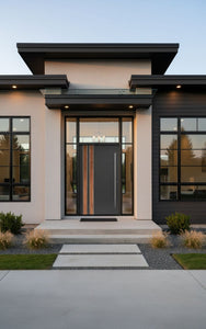 Aluminum/ Wood Hinged Door