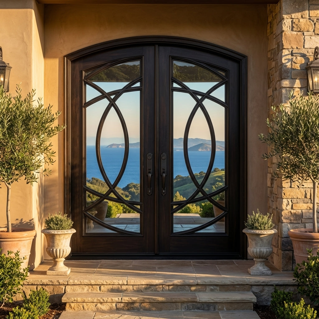 Zeus Double Iron Doors