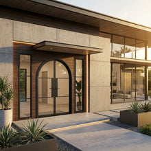 Load image into Gallery viewer, Arched French double doors
