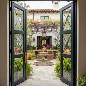Simple artemis double doors