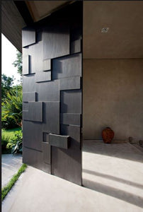 Puzzle Pivot Door