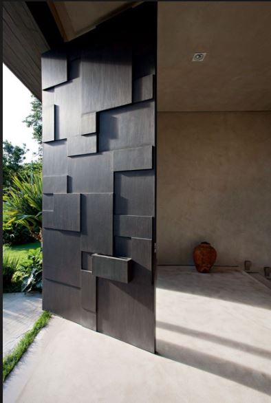 Puzzle Pivot Door