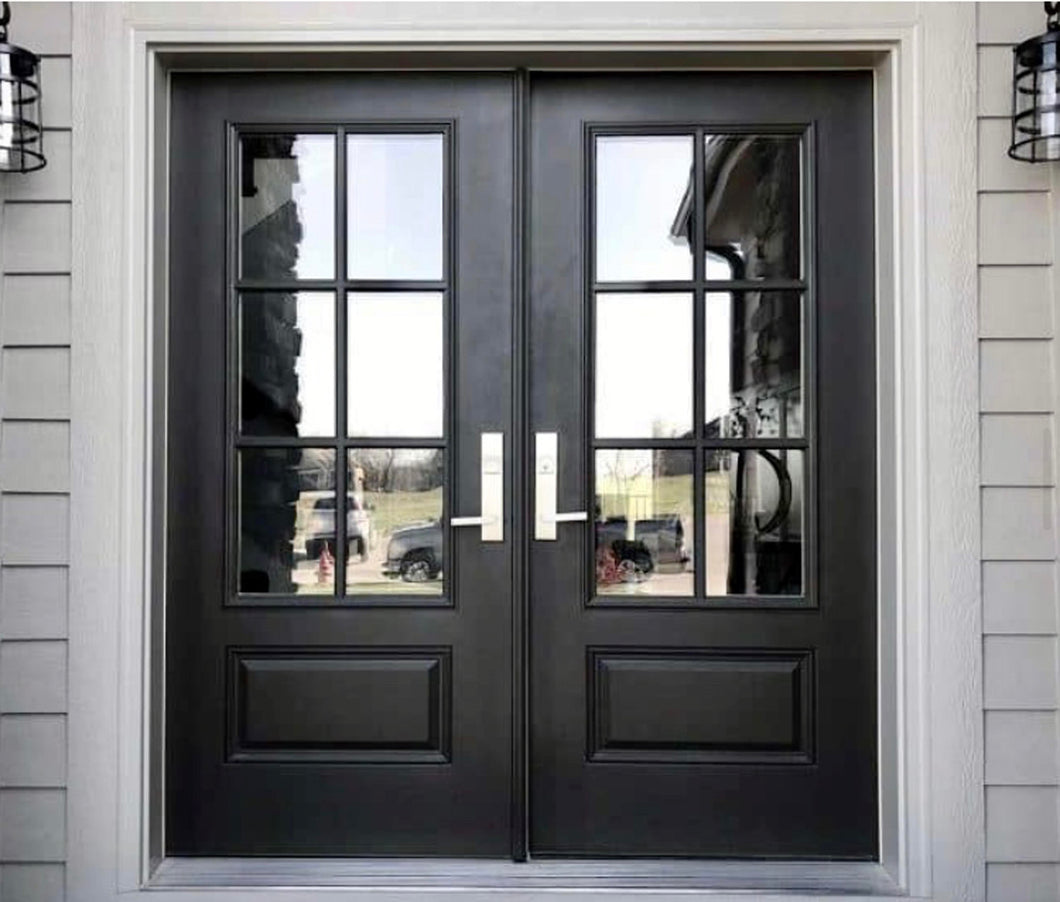 Corus Double Doors with mirrored glass