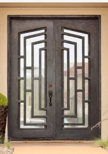 Kio Modern Geometric Door