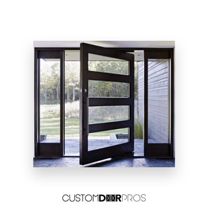 ARIA Metal/Glass Combination Pivot Door