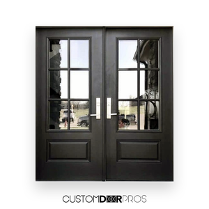 Corus Double Doors with mirrored glass