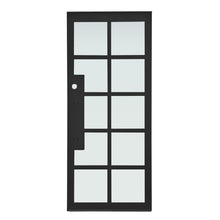 Load image into Gallery viewer, Single Pivot door w 6&quot; sidelights
